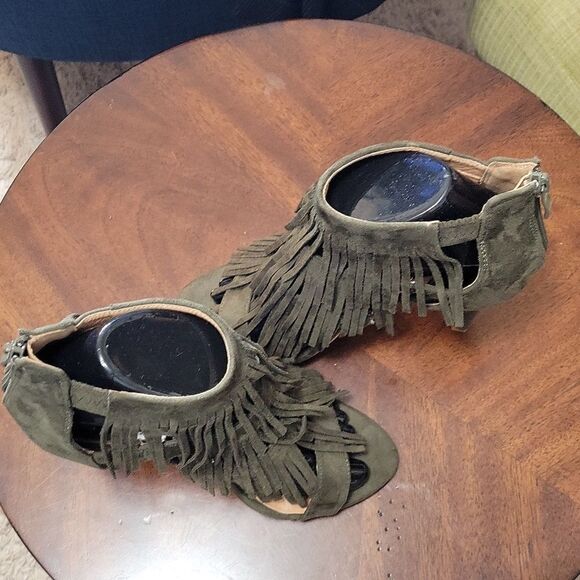 HERSTYLE WOMEN"S OPEN TOE BACK ZIPPER CLOSURE SANDAL - Picture 5 of 14